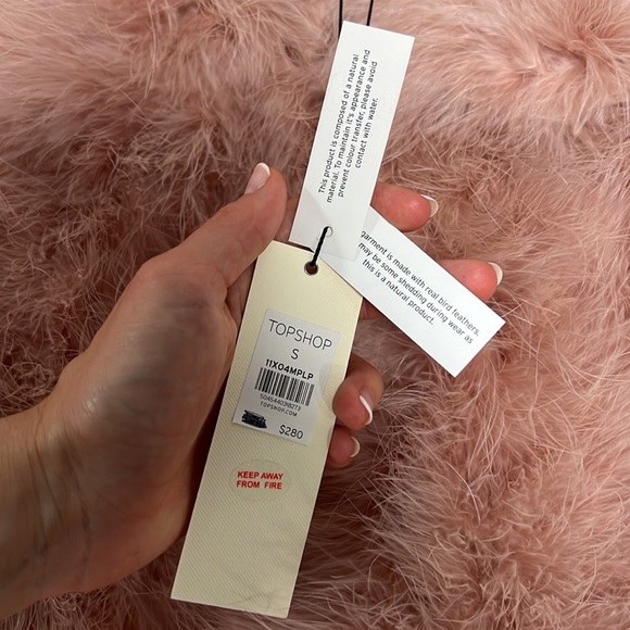 TopShop - Bird Feather Jacket (New w. Tags) - Picture 3 of 10